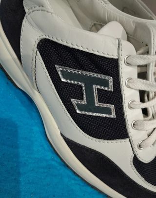 Scarpe Hogan Junior Bianche e Nere