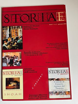 Storiae. Rivista della Sovrintendenza Scolast. BZ