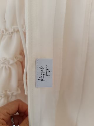 Traje Flamenca Raquel Poza Hueso Talla 38