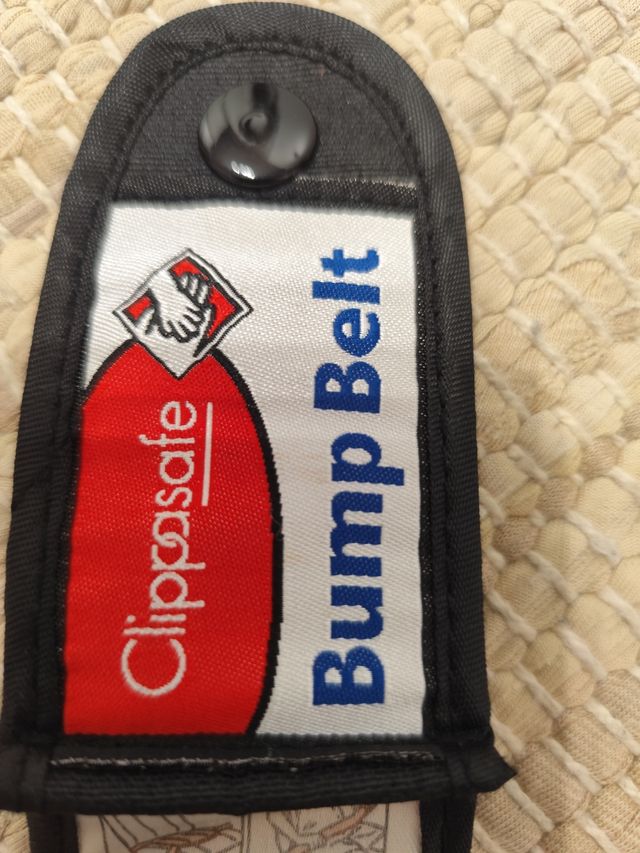 Cinturón Embarazada Coche Negro