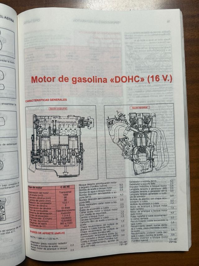 manual reparacion opel astra