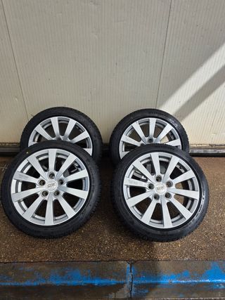 Kit 4 llantas OZ MICHELANGELO 10 en 16" 5x112