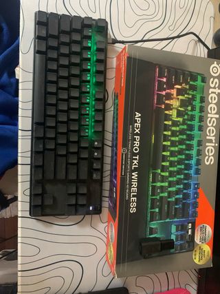 Teclado SteelSeries Apex Pro TKL Wireless Negro