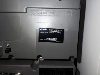 Cadena Hi-Fi Sony MHC-NX3AV Vintage + altavoces