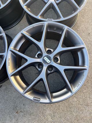 4 Llantas BBS SR Himalaya Satin Grey 18
