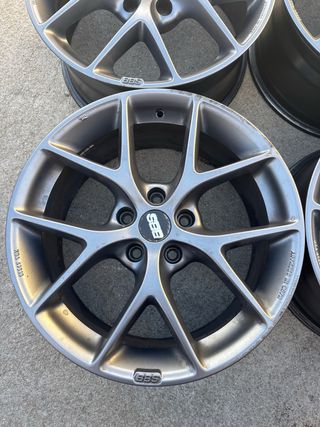 4 Llantas BBS SR Himalaya Satin Grey 18