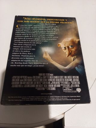 DVD Harry Potter y la Cámara Secreta