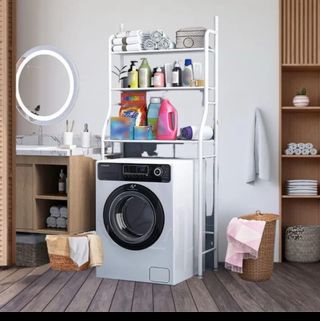 Scaffale Lavatrice Mobile sopra lavatrice bagno 