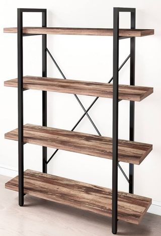 Estantería Metálica Madera Estilo Industrial