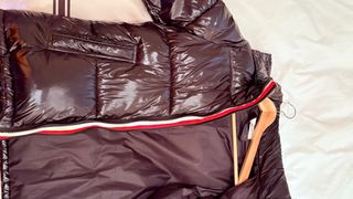 Anorak Moncler Negro Brillante