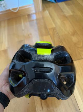 Casco Scott Ciclismo Negro/Amarillo