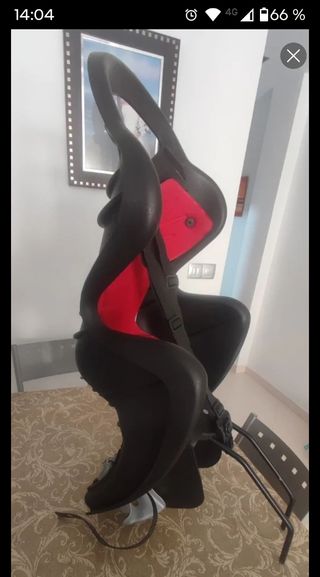 Silla trasera portabebés para bicicleta. 