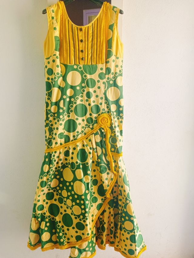 Traje Flamenca Hecho a Mano