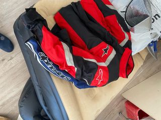 Chaqueta Moto Alpinestars Roja Negra Talla L