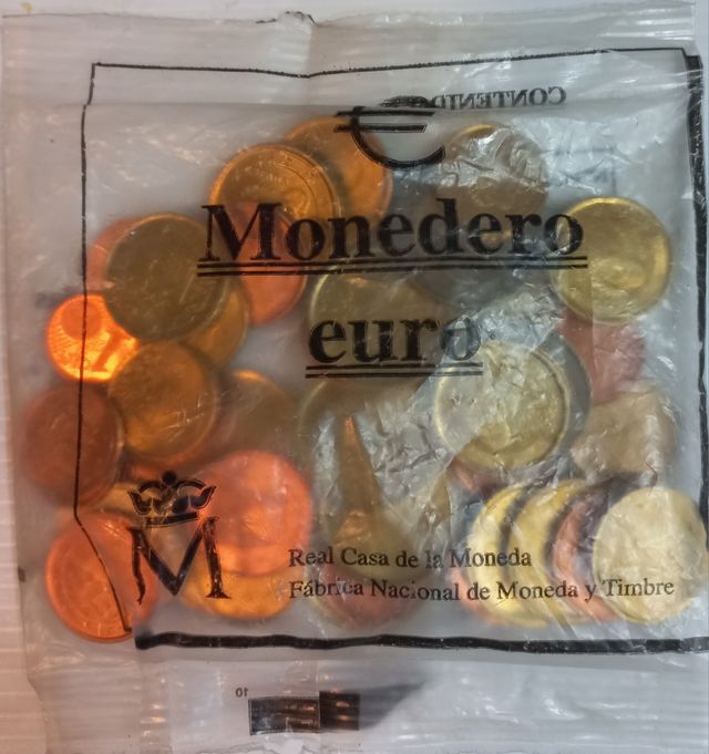 MONEDERO 12,01 EUR ESPAÑA EMBOLSADO 26/02/01
