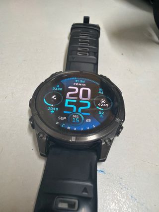 Garmin Fenix 8 Negro Titanio 47mm amoled