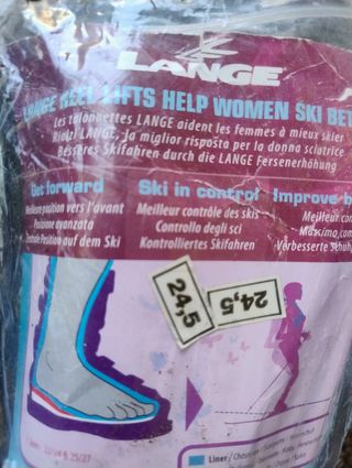 Botas de esquí Lange