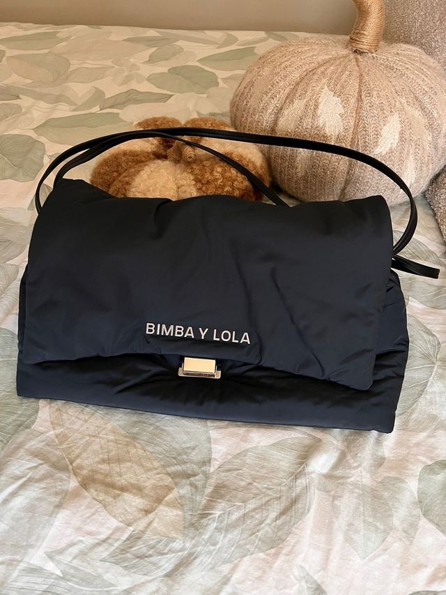 Bolso Bimba y Lola Grande Nylon Negro