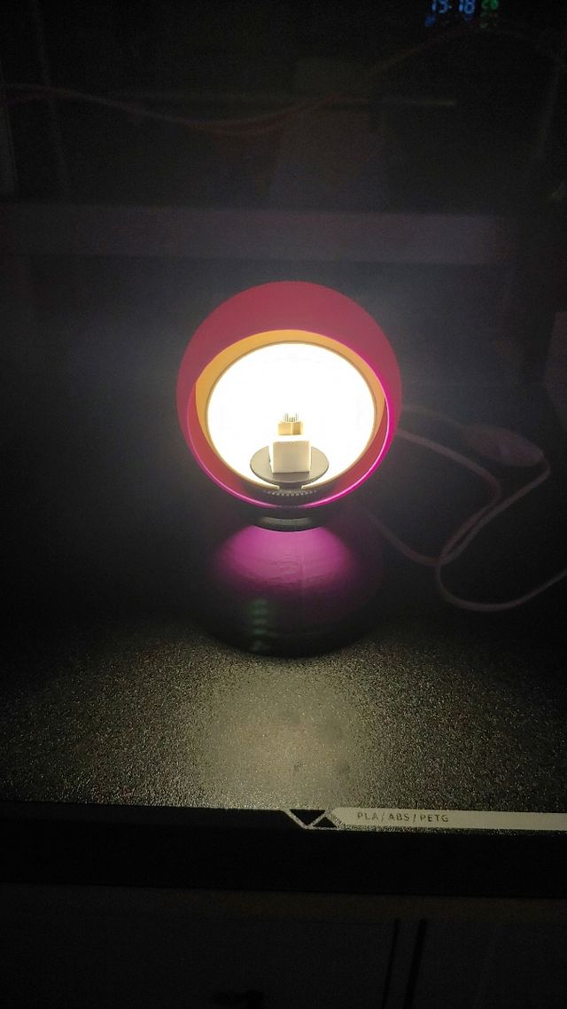 Lampada da comodino stampa 3D 