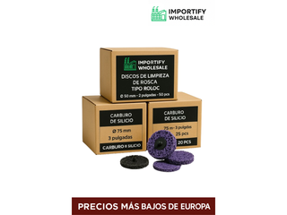 Discos Limpieza Roloc Carburo Silicio 75mm