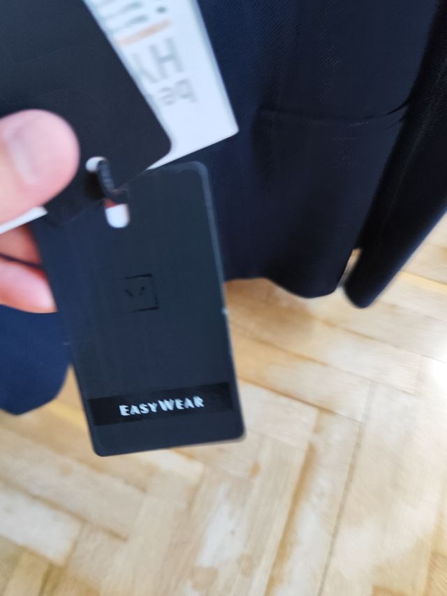 Americana Easy Wear Azul Marino Talla 50 Slim Fit