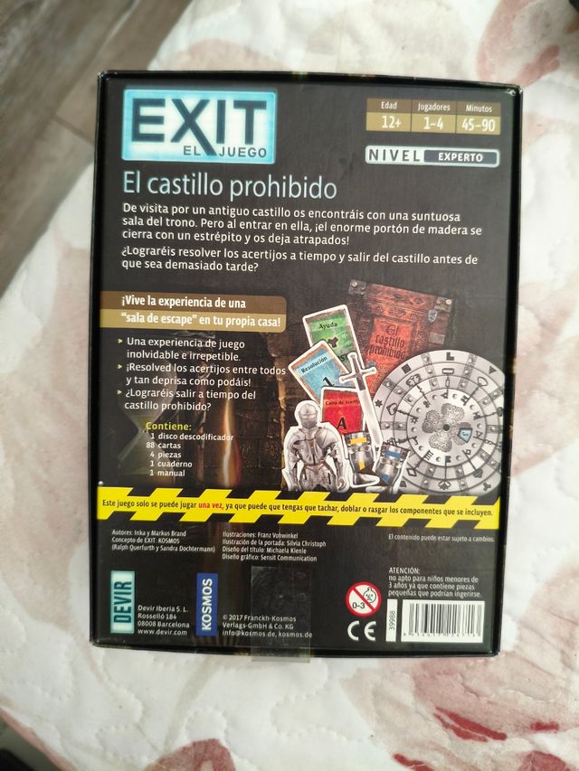 Exit El Juego: El castillo prohibido