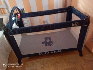 Cuna de viaje BBY Aluminio