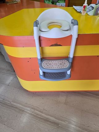 Riduttore WC bimbo con scaletta