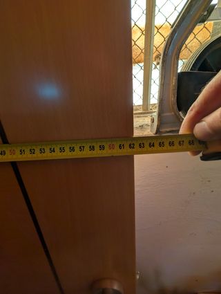 Puertas de madera con cristal