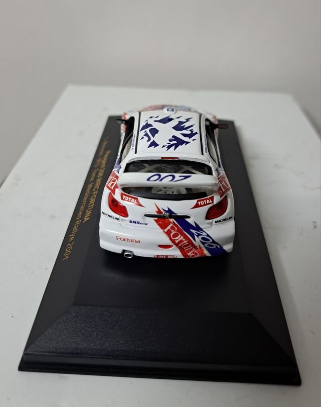 MINIATURA RALLY PEUGEOT 206 WRC MONZON