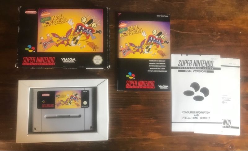 Imagen de Aaahh!!! Real Monsters SNES Nickelodeon