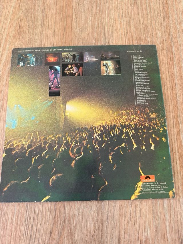 Vinilo Rock & Rios en directo