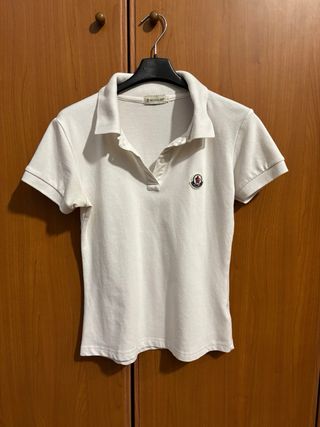 Maglietta Polo Ottime Condizioni Firmata”MONCLER”O