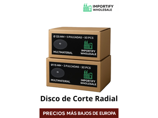 Discos de Corte Radial Multimaterial 50pcs