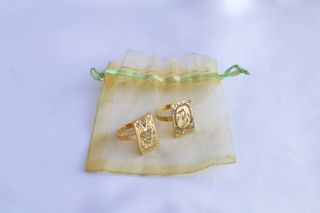 Anillos carta tarot Acero Inoxidable 