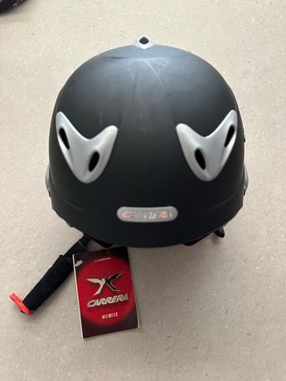 Casco Esquí vintage Carrera Negro