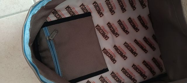 Zaino Capricciosa marrone e blu