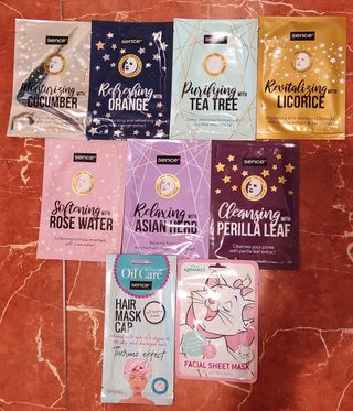 Kit Mascarillas Faciales Sence