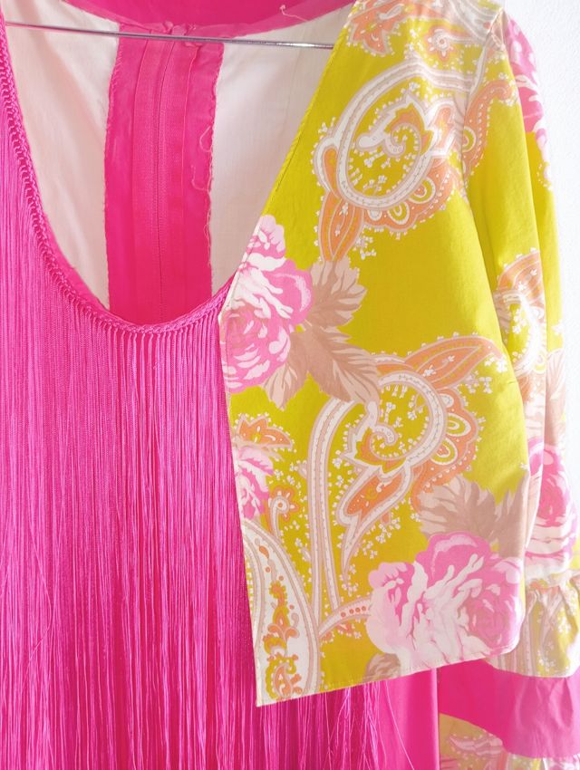 Traje Flamenca Hecho a Mano con torerita y flecos