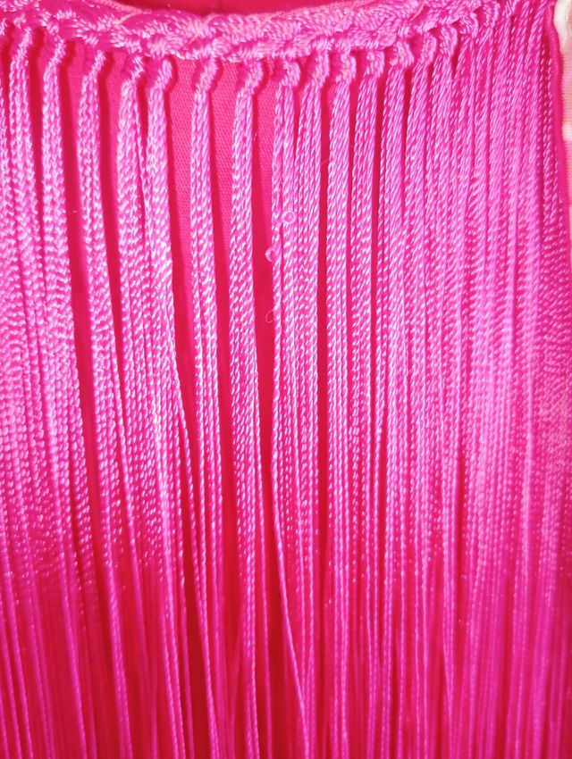 Traje Flamenca Hecho a Mano con torerita y flecos