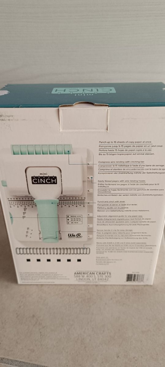 Mini Cinch We R Memory Keepers