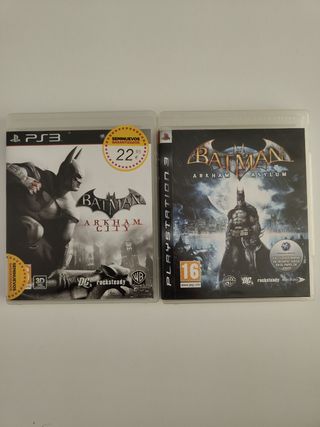 Lote Batman Arkham Asylum y City PS3