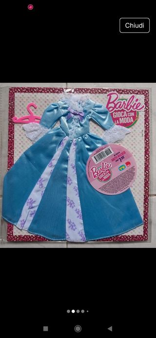 Abito Rococò Barbie Edizione 2021 Mattel