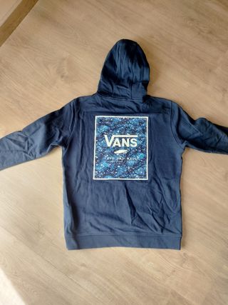 Sudadera Vans niño azul talla XL