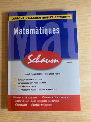 CUTR Matematicas Schaum Selectividad - Curso ce...