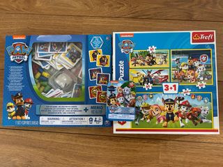 Juegos Mesa Patrulla Canina Puzzle 3+1 Mini puzzle