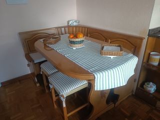 Conjunto Muebles de Salon/Cocina de Madera