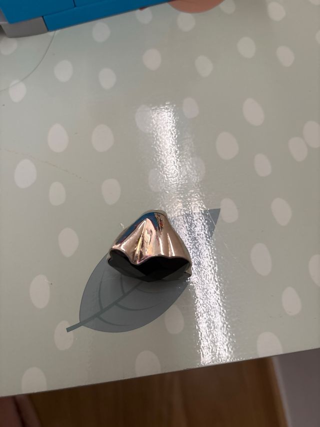 Anillo Oso Tous Negro Grande