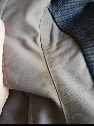 Trench uomo grigio
