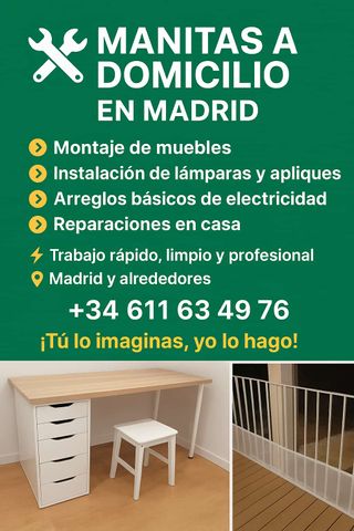 Manitas a domicilio en Madrid